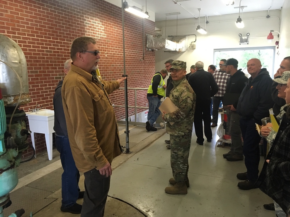 Wastewater Treatment Facility tour