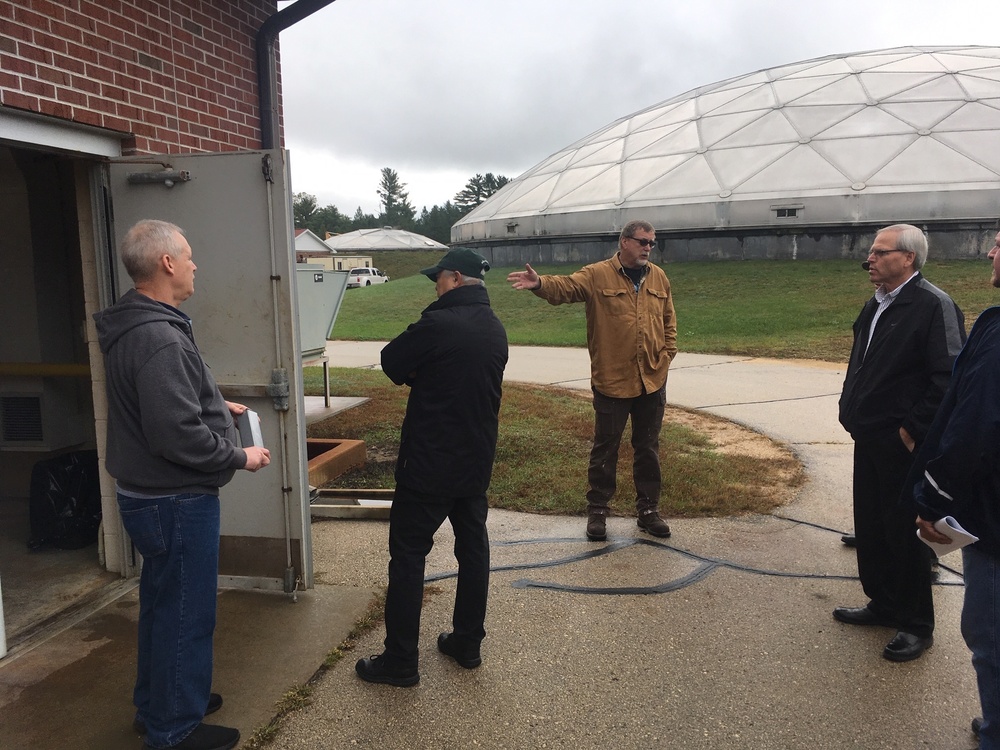 Wastewater Treatment Facility tour