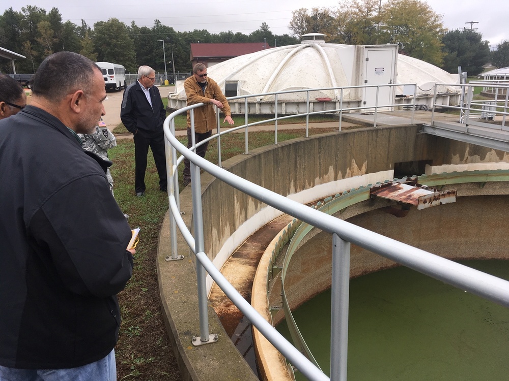 Wastewater Treatment Facility tour