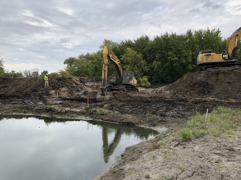 A river rerouted: Step 1 in the Marsh Lake ecosystem restoration project