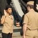 A brief re-enlistment aboard a battleship
