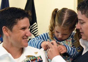 Commander Penny Glover Promotion Ceremony