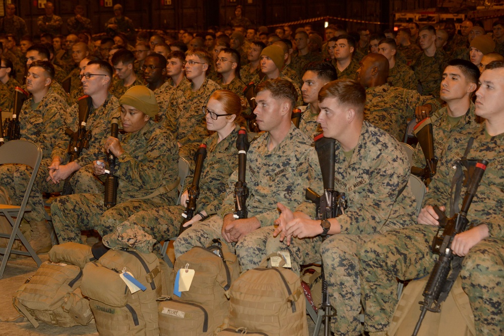 Marines arrive in Norway for Exercise Trident Juncture