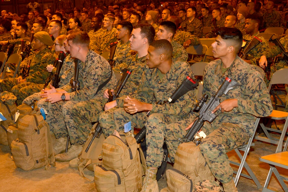 Marines arrive in Norway for Exercise Trident Juncture