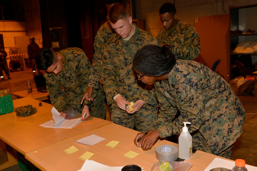 Marines arrive in Norway for Exercise Trident Juncture