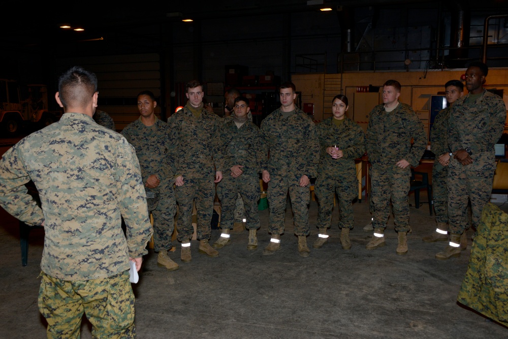 Marines arrive in Norway for Exercise Trident Juncture