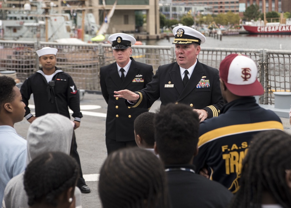 USS Milwaukee Opens Its Decks to Fleet Week Guests