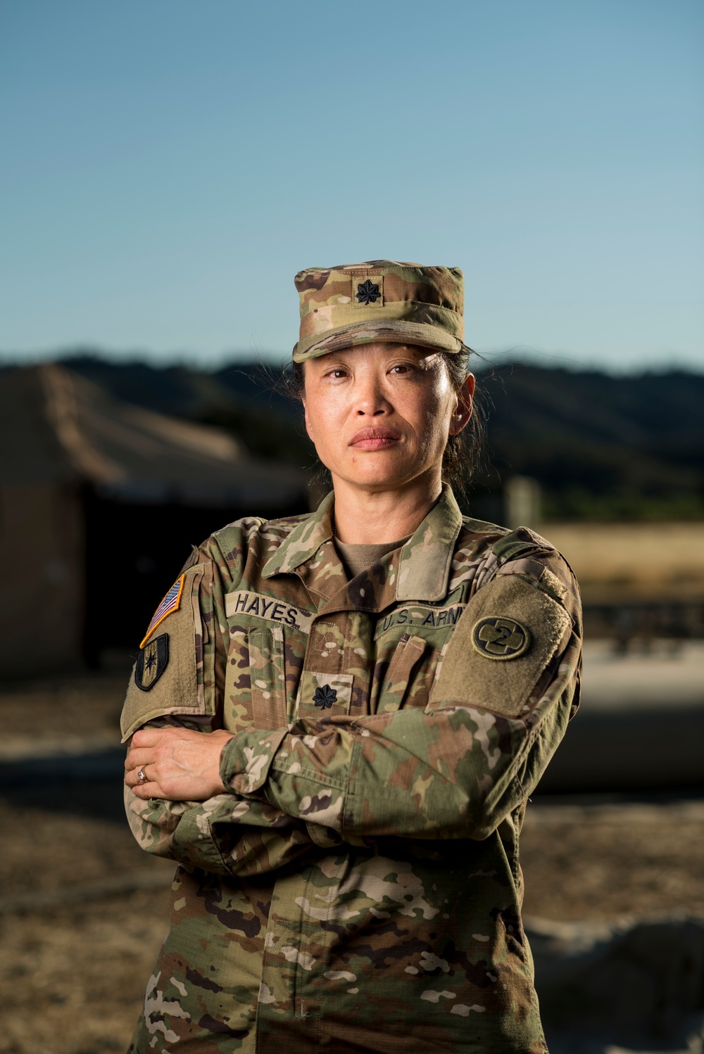 U.S. Army Reserve medical Soldiers photo shoot