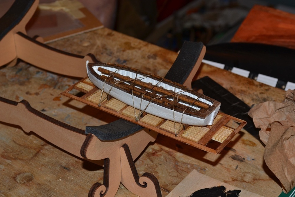 Model shipbuilders at Naval Museum