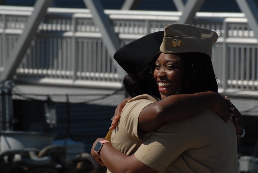 Re-enlistment aboard the USS Wisconsin