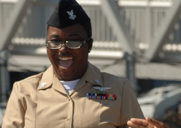 Re-enlistment aboard the USS Wisconsin