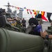 Baltimore Ravens Cheerleaders Tour Ships During Fleet Week