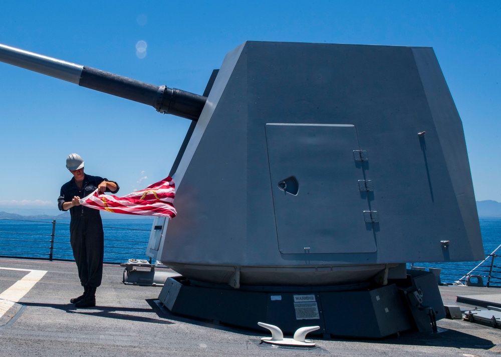 USS Michael Murphy Arrives in Port Moresby