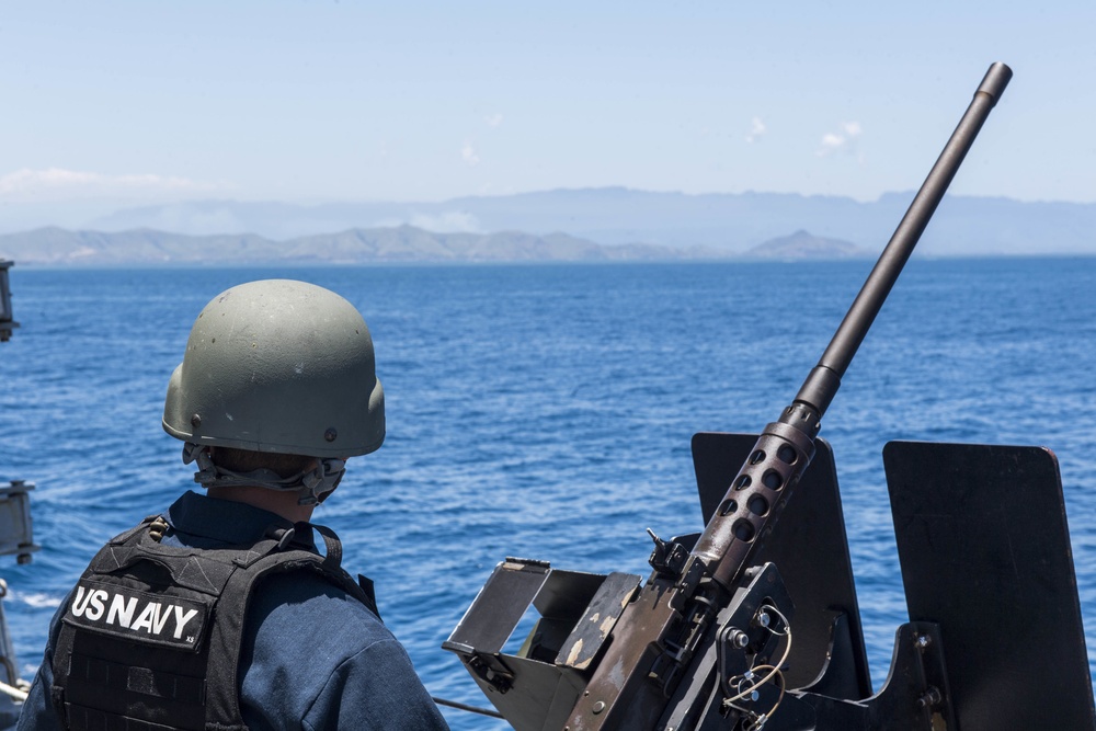 USS Michael Murphy Arrives in Port Moresby