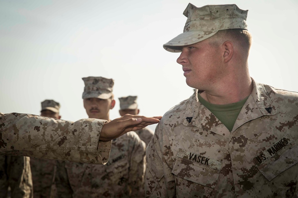 Cpl's Course Uniform Inspection