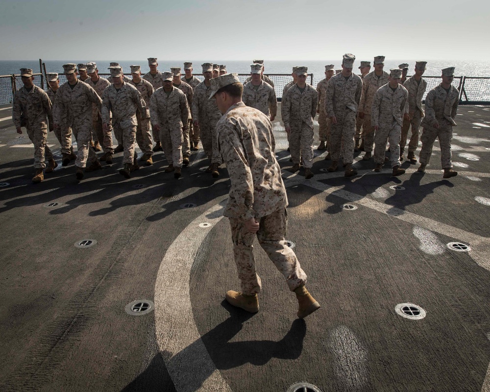 Cpl's Course Uniform Inspection