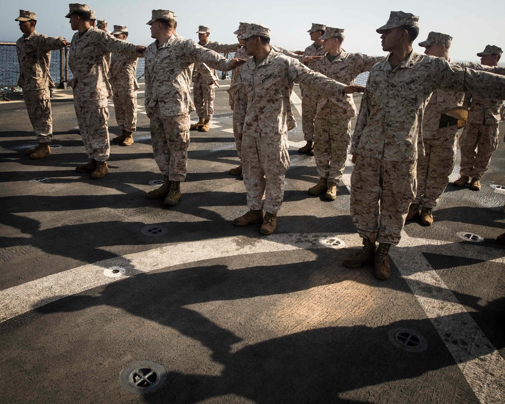 Cpl's Course Uniform Inspection