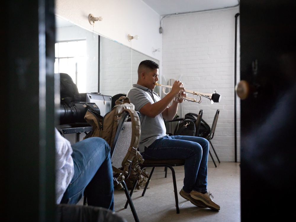 Quantico Band, Columbus Day celebrations