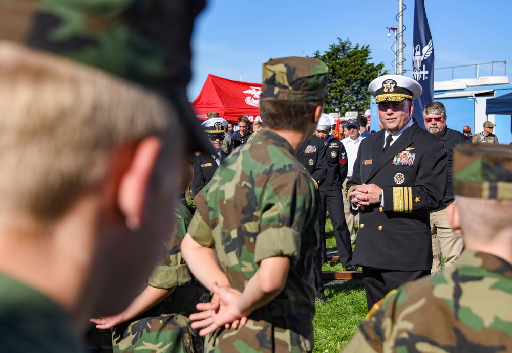 U.S. 3rd Fleet visits HADR village during San Francisco Fleet Week