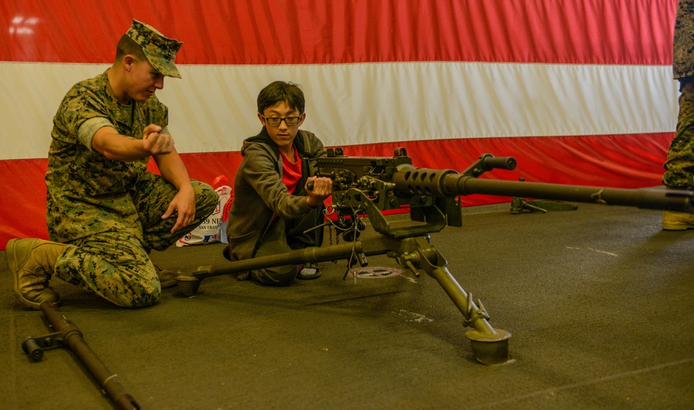 Marines Offer Tours Of USS Bonhomme Richard During San Francisco Fleet Week 2018