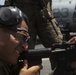 ARP &amp; Company F Marines send rounds down range aboard the USS Wasp