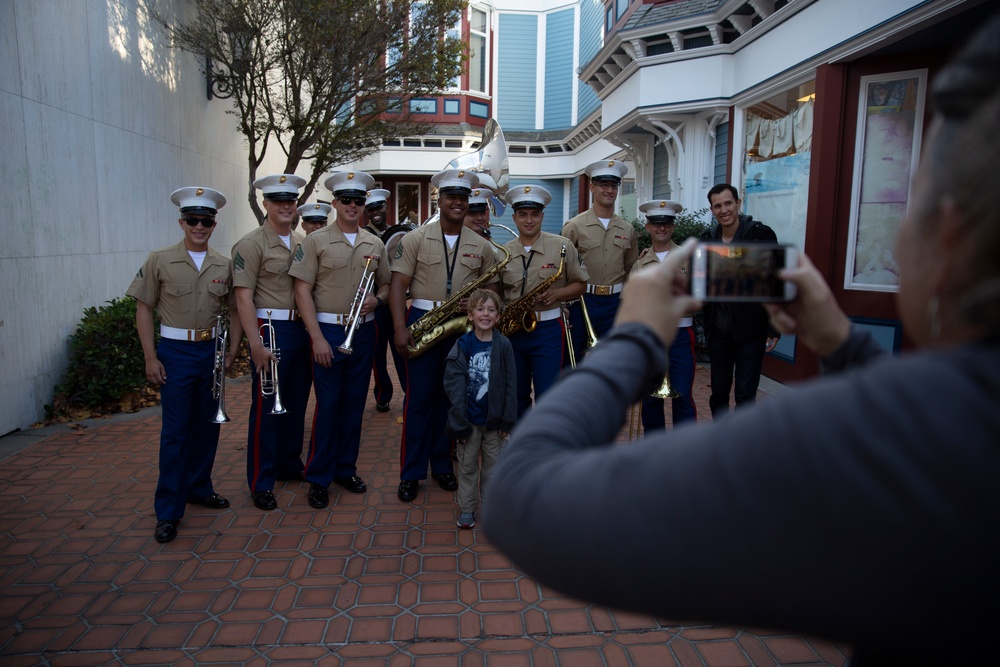 Fleet Week SF 18: 1st Mar Div Band