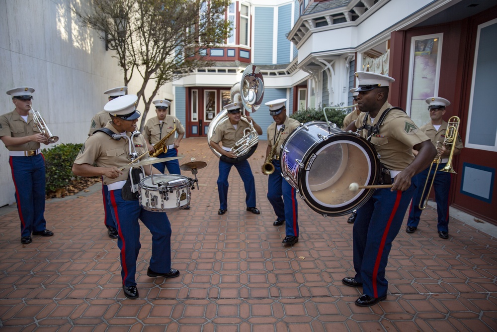 Fleet Week SF 18: 1st Mar Div Band