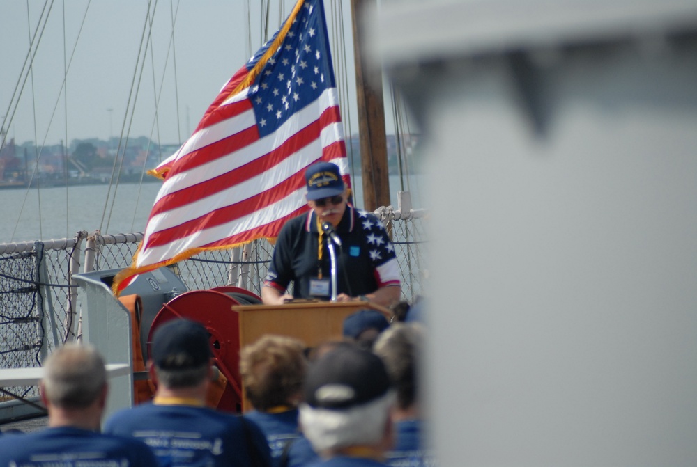 USS Lyman K. Swenson Memorial Service