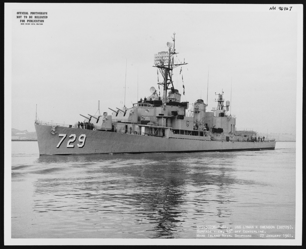 USS Lyman K. Swenson historical photo