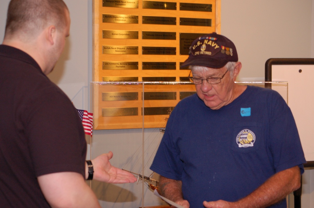 Vietnam Veterans visit naval museum