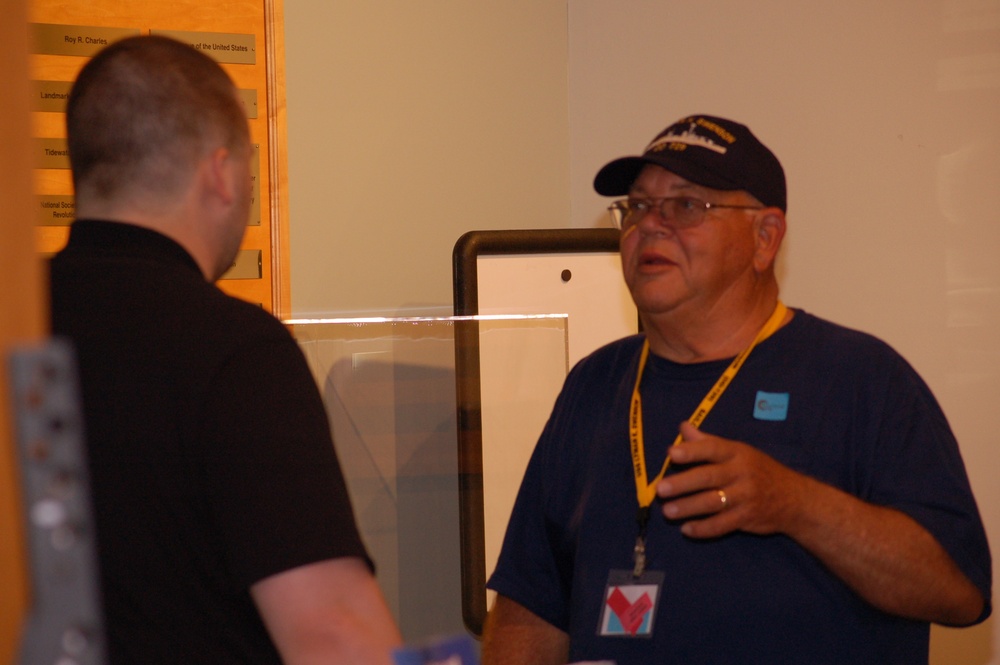 Vietnam Veterans visit naval museum