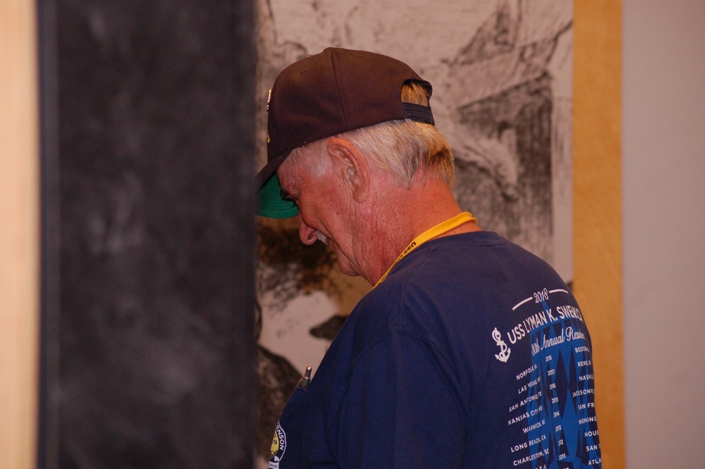 Vietnam Veterans visit naval museum