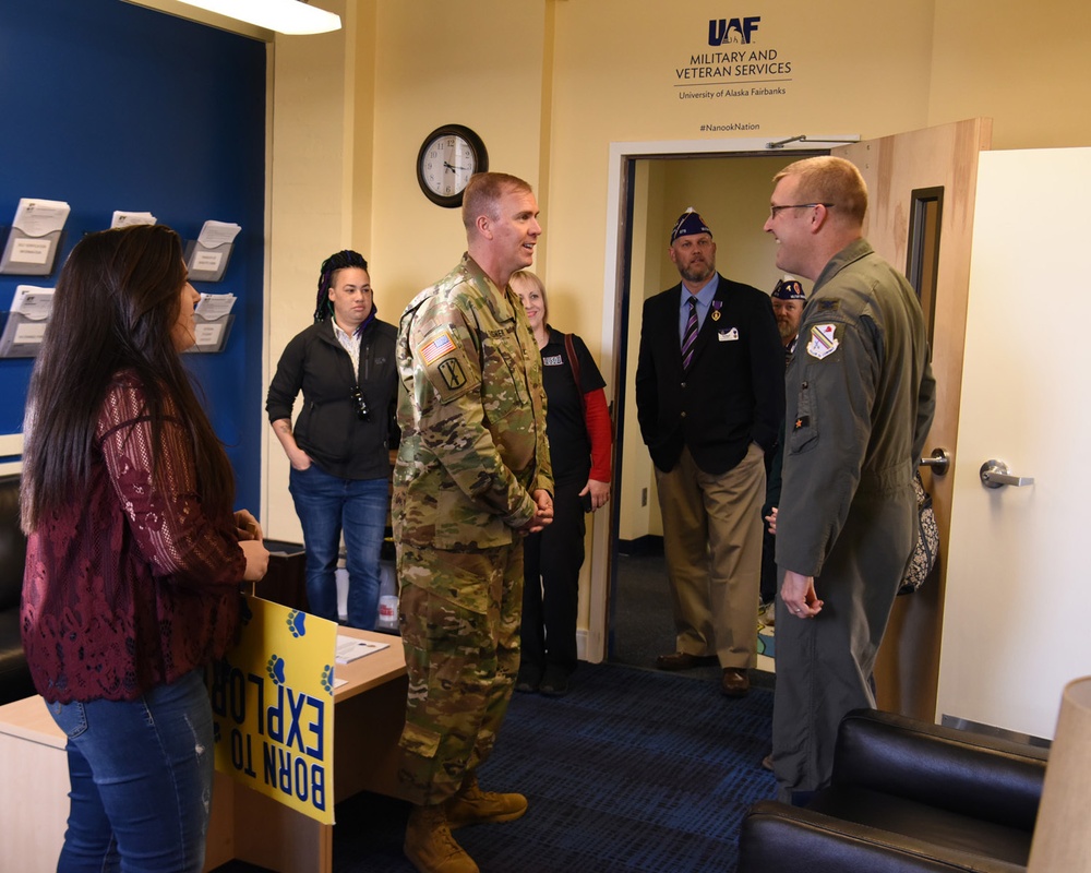 UAF dedicated as Alaska's Purple Heart campus