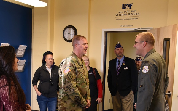 UAF dedicated as Alaska's Purple Heart campus