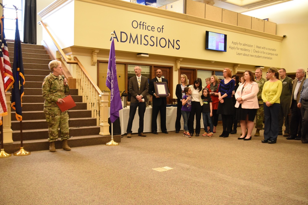 UAF dedicated as Alaska's Purple Heart campus