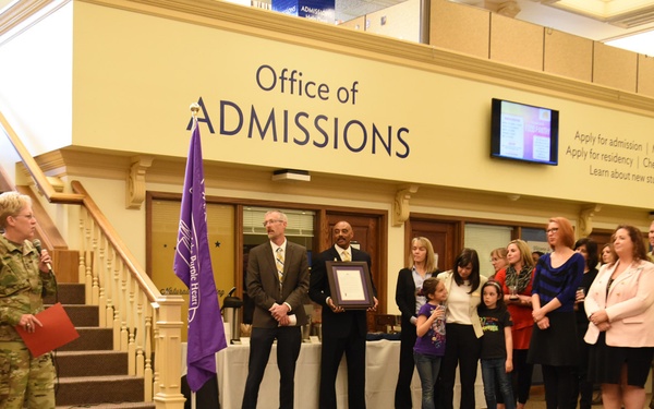 UAF dedicated as Alaska's Purple Heart campus