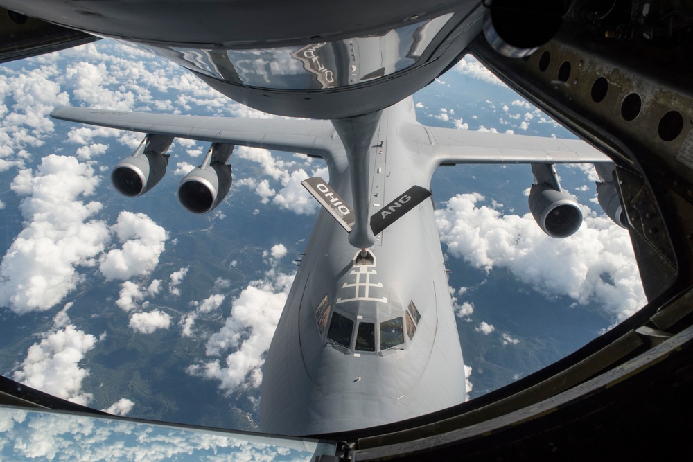 121st ARW refueling mission