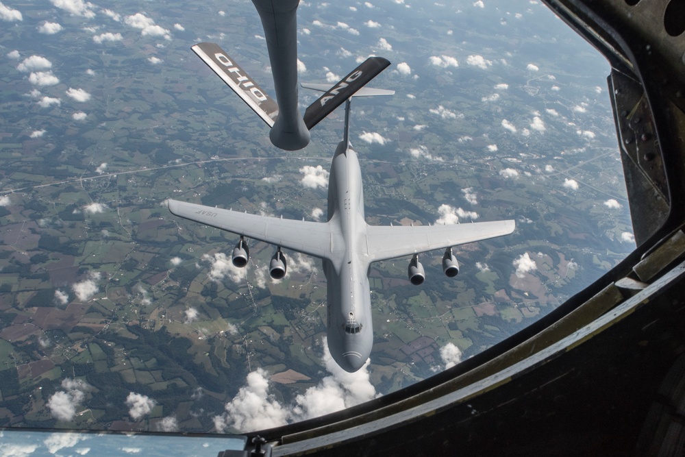 121st ARW refueling mission