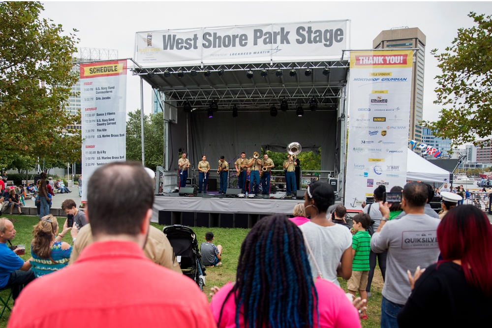 2d Marine Division Band performance