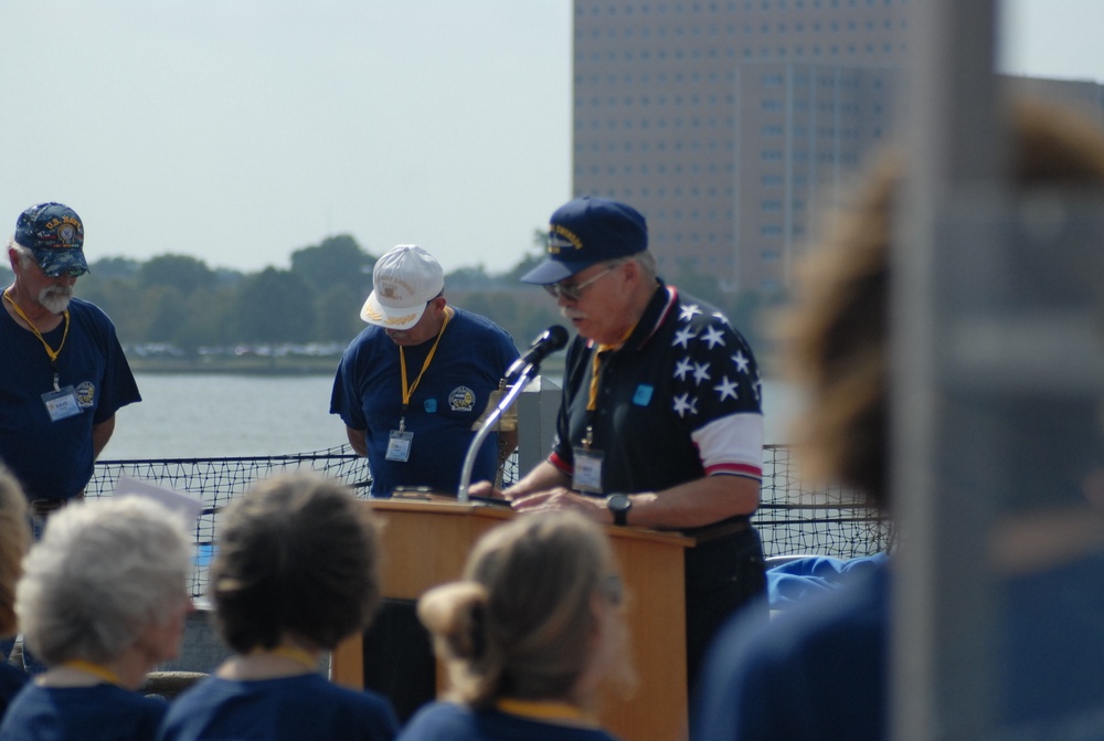 Fantail memorial service