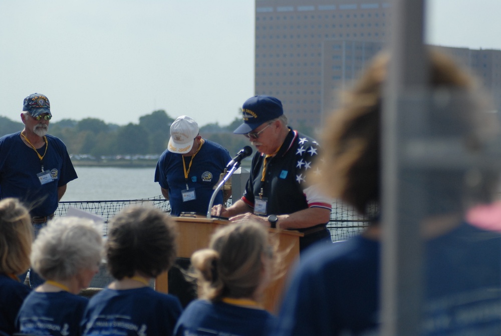 Fantail memorial service