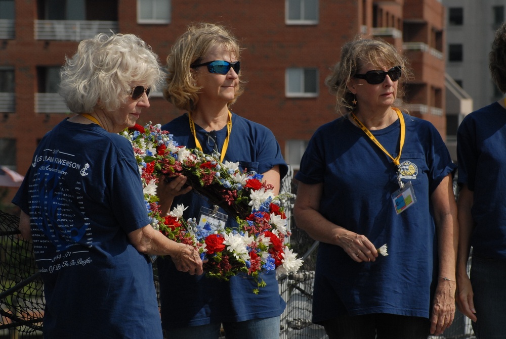 Fantail memorial service