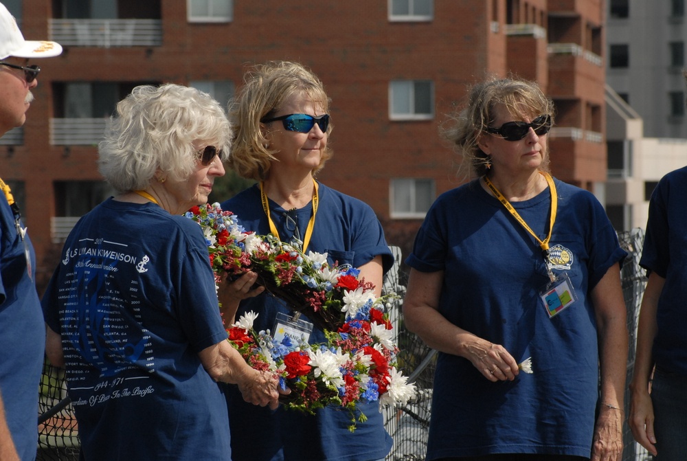 Fantail memorial service