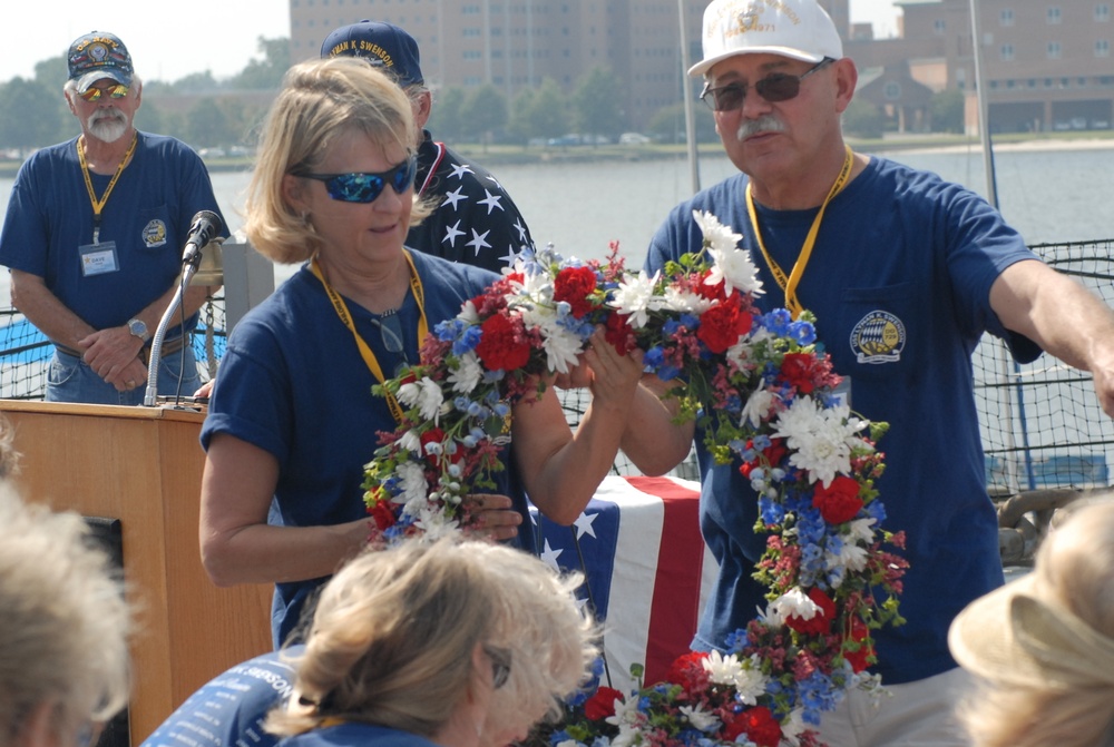 Fantail memorial service