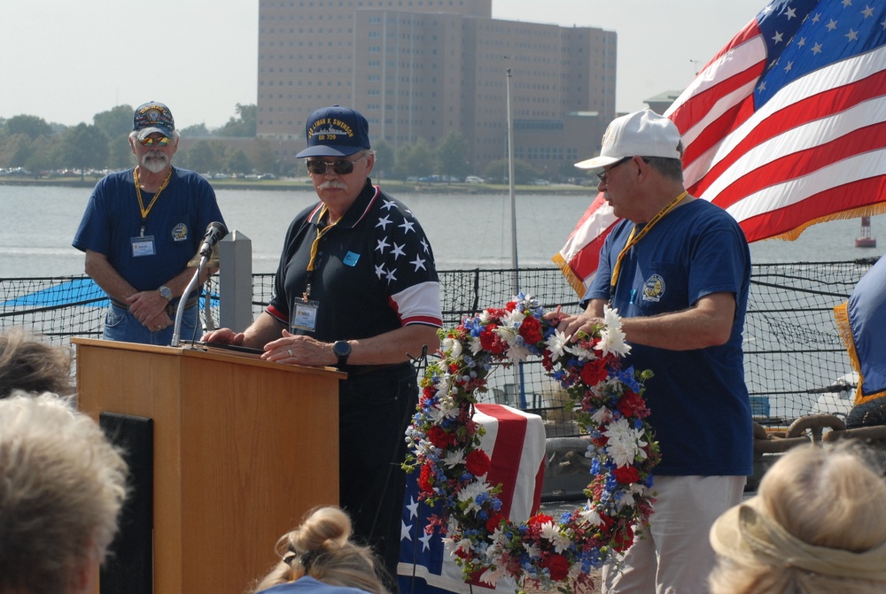 Fantail memorial service