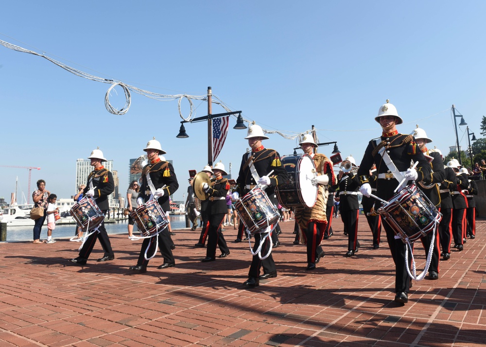 DVIDS Images Royal Marines Band Service Performs at Fleet Week