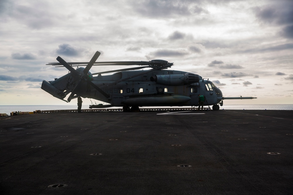 Flight line prepares for Trident Juncture 18