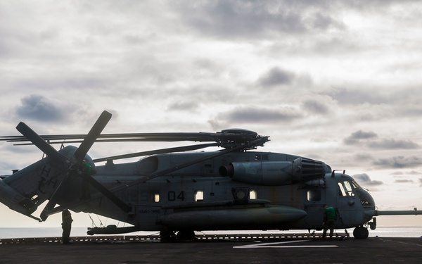 Flight line prepares for Trident Juncture 18