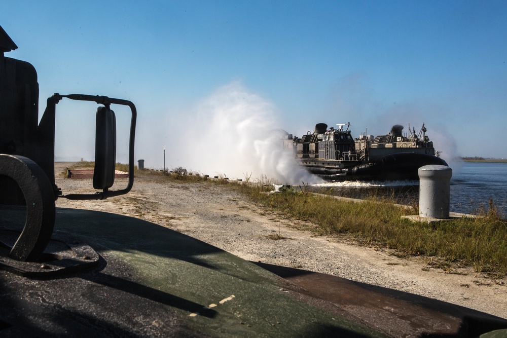 U.S. Marines and Sailors Splash