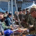 Navy League of Oakland Holds Barbeque for Sailors and Marines of Bonhomme Richard